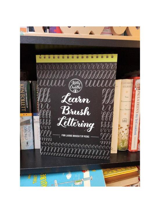 Other - Kelly Creates Learn Brush Lettering Practice Pad Large Tip Pens